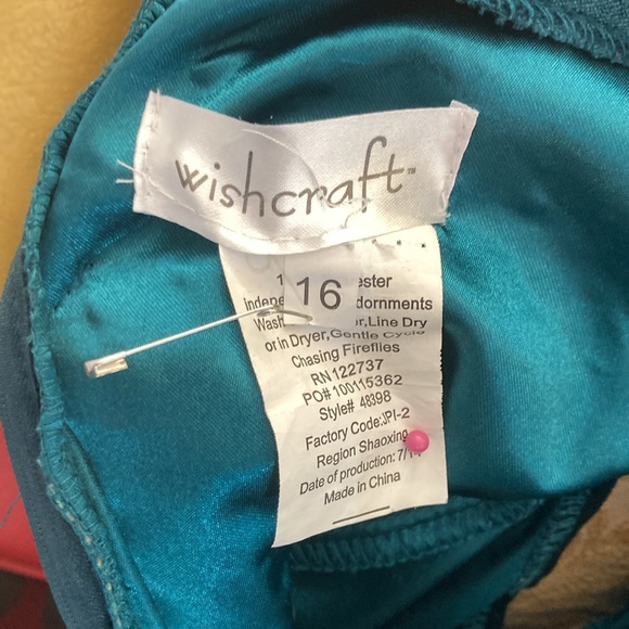 COPY - Wishcraft Chasing Fireflies  Birds of Paradise Costume sz 16 preowned - Picture 8 of 8